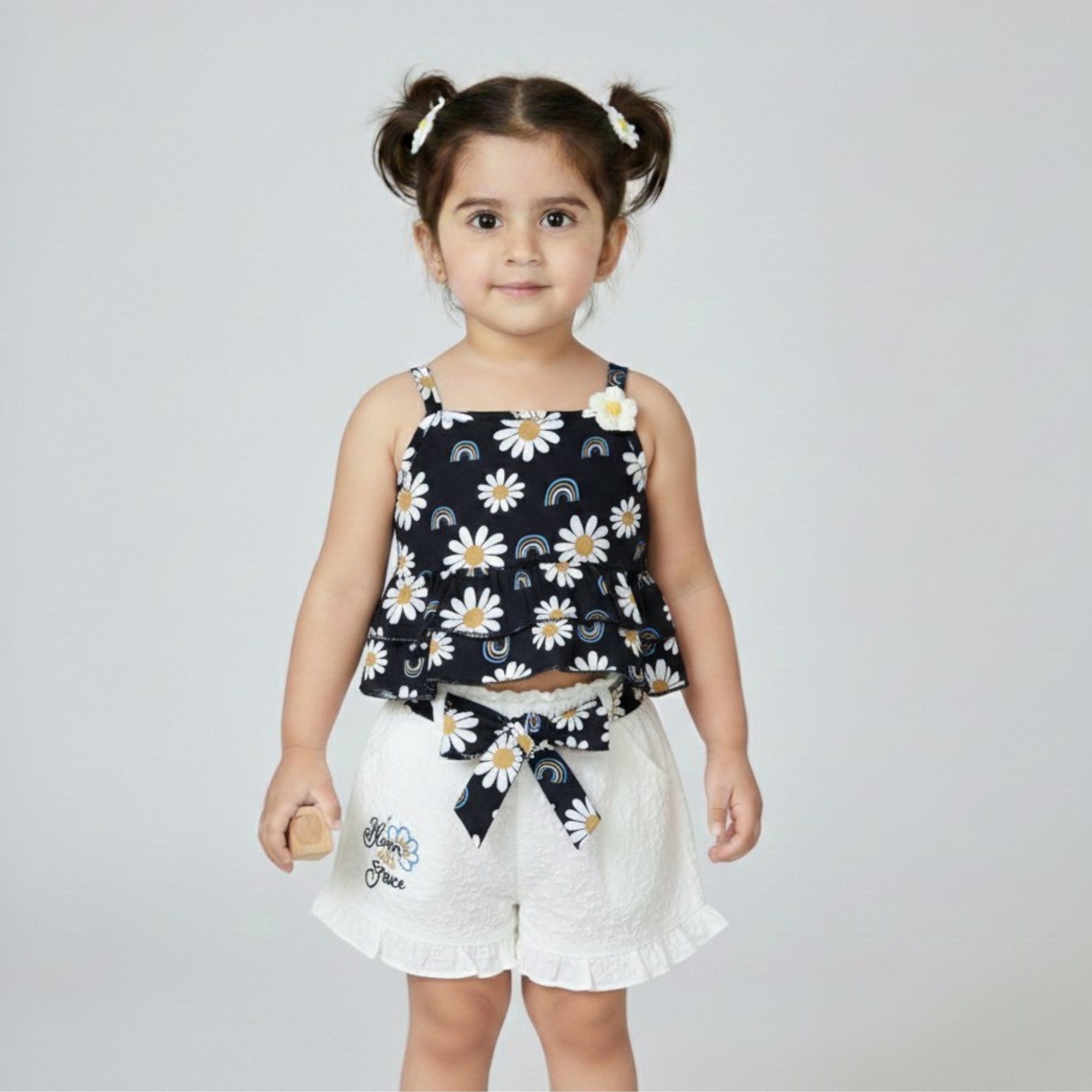 Dark Blue Floral Set